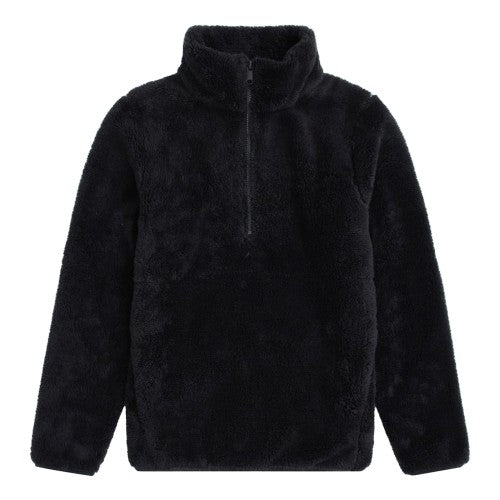 Front - Animal Womens/Ladies Teddy Fleece Half Zip Jacket