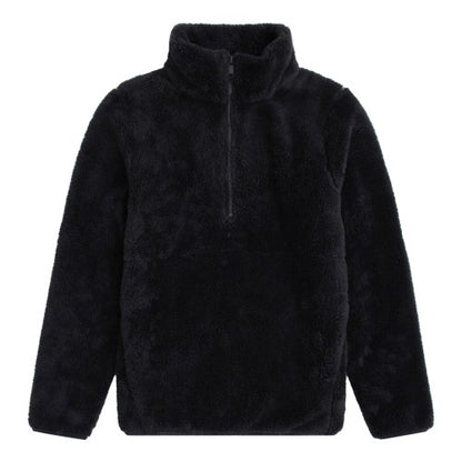 Front - Animal Womens/Ladies Teddy Fleece Half Zip Jacket