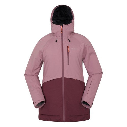 Front - Mountain Warehouse Womens/Ladies Alpine Waterproof Padded Ski Jacket