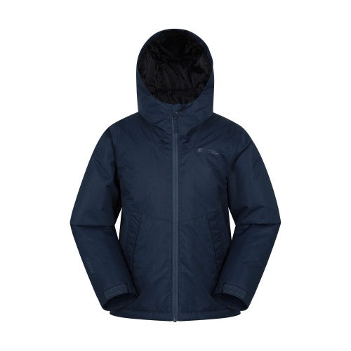Front - Mountain Warehouse Childrens/Kids Ravine Padded Waterproof Jacket