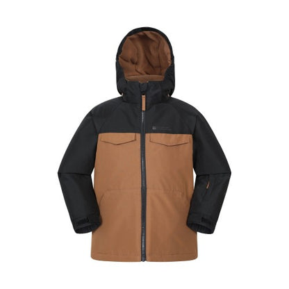 Front - Mountain Warehouse Childrens/Kids Titan Water Resistant Padded Ski Jacket