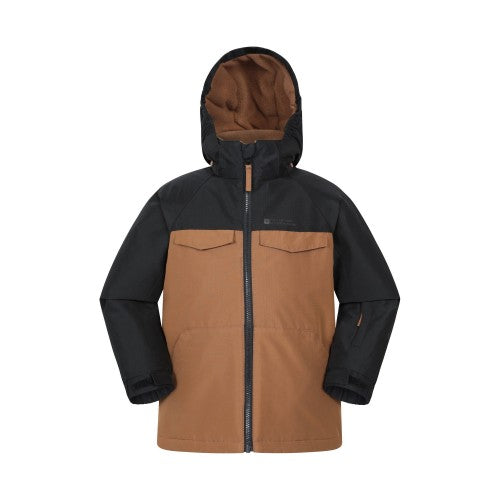 Front - Mountain Warehouse Childrens/Kids Titan Water Resistant Padded Ski Jacket