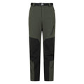 Front - Mountain Warehouse Mens Forest Fleece Lined Two Tone Winter Trousers