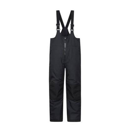 Front - Mountain Warehouse Childrens/Kids Falcon Extreme Waterproof Bib Front Snow Ski Trousers