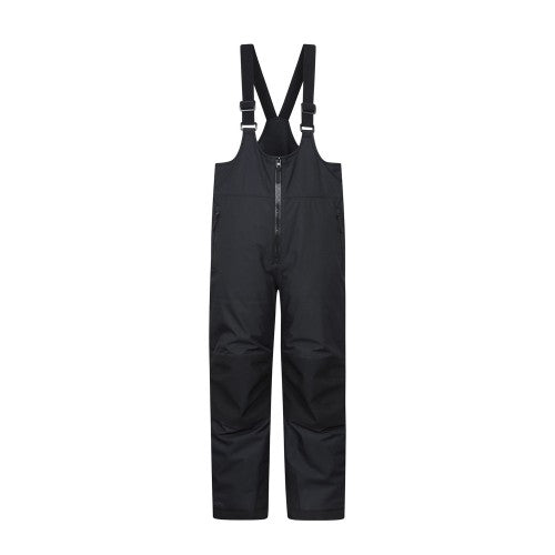 Front - Mountain Warehouse Childrens/Kids Falcon Extreme Waterproof Bib Front Snow Ski Trousers
