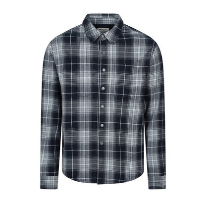 Front - Mountain Warehouse Mens Sandalwood Fleece Lined Long-Sleeved Shirt
