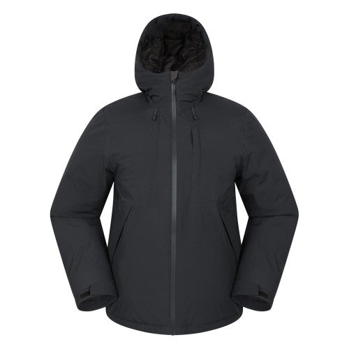 Front - Mountain Warehouse Mens Heard Padded Waterproof Jacket
