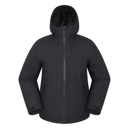 Front - Mountain Warehouse Mens Heard Padded Waterproof Jacket