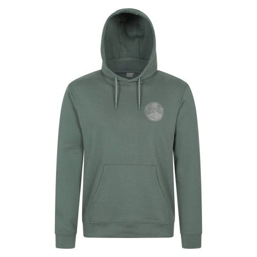 Front - Mountain Warehouse Mens Graphic Overhead Hoodie