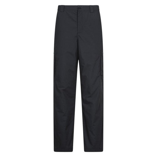Front - Mountain Warehouse Mens Delta Fleece Lined Regular Winter Trousers