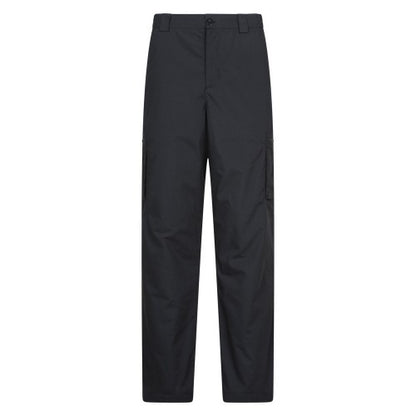 Front - Mountain Warehouse Mens Delta Fleece Lined Regular Winter Trousers
