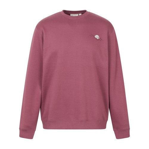 Front - Mountain Warehouse Mens Mountain Scene Sweatshirt