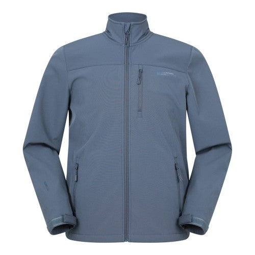 Front - Mountain Warehouse Mens Grasmere Water Resistant Soft Shell Jacket