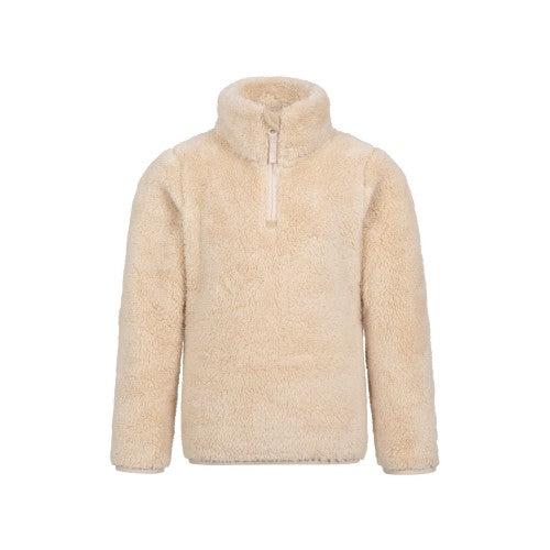 Front - Mountain Warehouse Childrens/Kids Teddy Half Zip Fleece Top