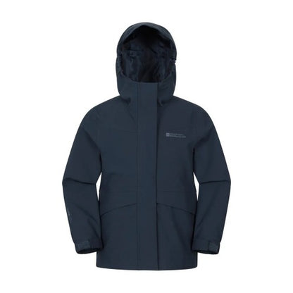 Front - Mountain Warehouse Childrens/Kids April Waterproof Jacket