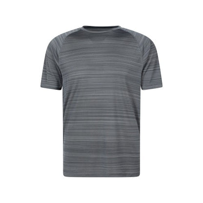 Front - Mountain Warehouse Unisex Adult Stripe IsoCool T-Shirt
