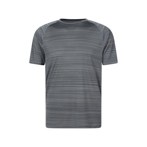 Front - Mountain Warehouse Unisex Adult Stripe IsoCool T-Shirt