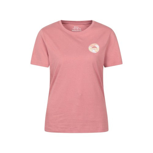 Front - Mountain Warehouse Womens/Ladies Landscape T-Shirt