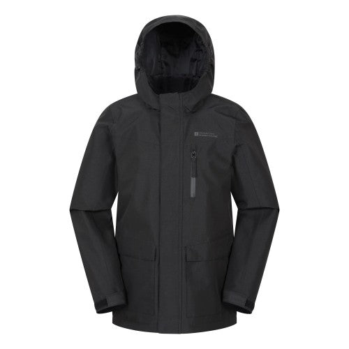 Front - Mountain Warehouse Childrens/Kids Noah Waterproof Jacket
