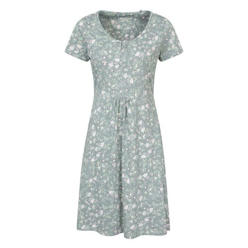 Front - Mountain Warehouse Womens/Ladies Essentials Lora Floral Skater Dress