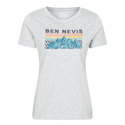Front - Mountain Warehouse Womens/Ladies Ben Nevis Mountain T-Shirt
