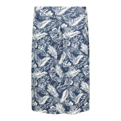Front - Mountain Warehouse Womens/Ladies Waterfront Tropical Leaves Jersey Midi Skirt