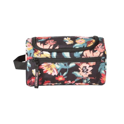 Front - Animal Floral Toiletry Bag