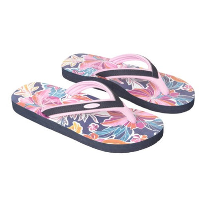 Front - Animal Womens/Ladies Swish Flowers Flip Flops