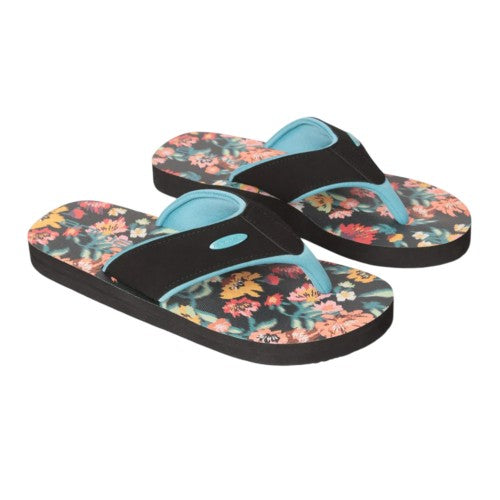 Front - Animal Womens/Ladies Swish Floral Flip Flops