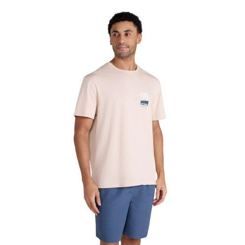 Front - Mountain Warehouse Mens Chase Graphic Relaxed Fit T-Shirt