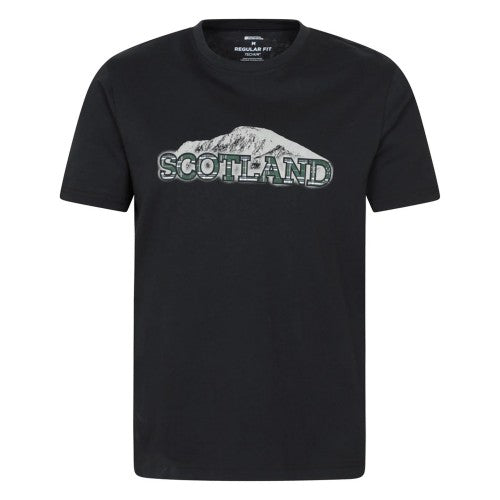 Front - Mountain Warehouse Mens Scotland Short-Sleeved T-Shirt