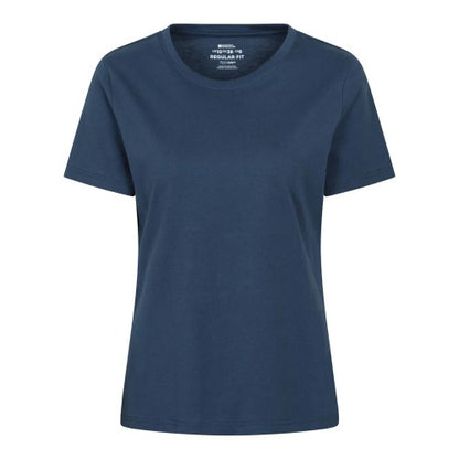 Front - Mountain Warehouse Womens/Ladies Three Peaks Graphic Back Print T-Shirt