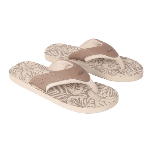 Front - Animal Mens Jekyl Leaves Flip Flops