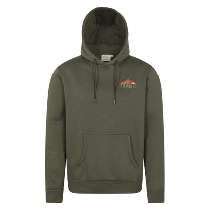 Front - Mountain Warehouse Mens Reach The Summit Grid Hoodie