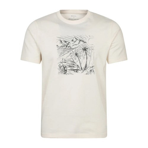 Front - Mountain Warehouse Mens Ocean Drive T-Shirt