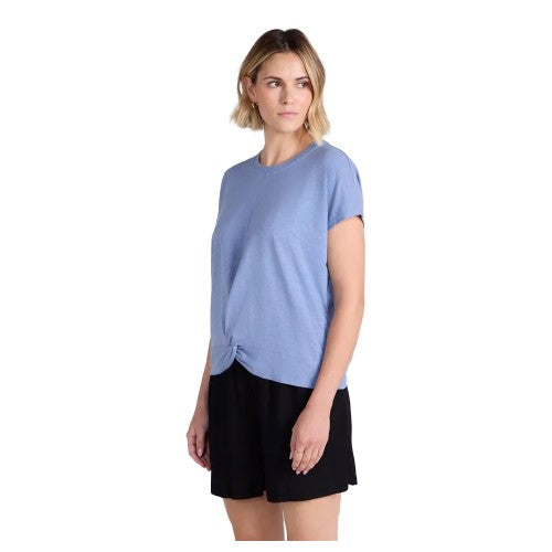 Front - Animal Womens/Ladies Aria Front Knot T-Shirt