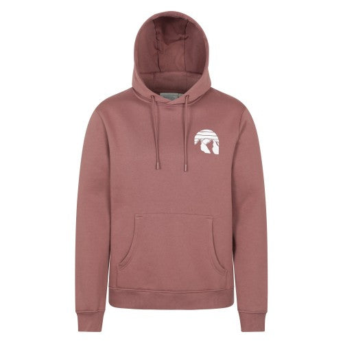 Front - Mountain Warehouse Mens Mountain Badge Hoodie