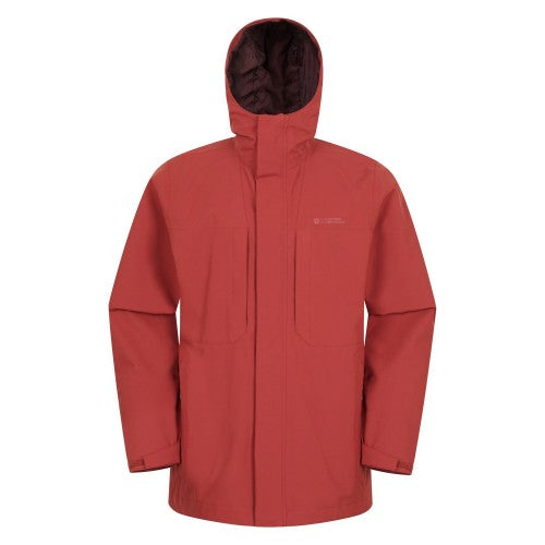 Front - Mountain Warehouse Mens Ridge Waterproof Jacket