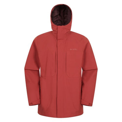 Front - Mountain Warehouse Mens Ridge Waterproof Jacket