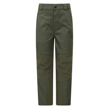 Front - Mountain Warehouse Childrens/Kids Jungle Trekking Trousers