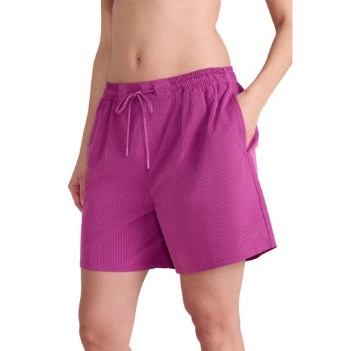 Front - Animal Womens/Ladies Reeva Hybrid Swim Shorts