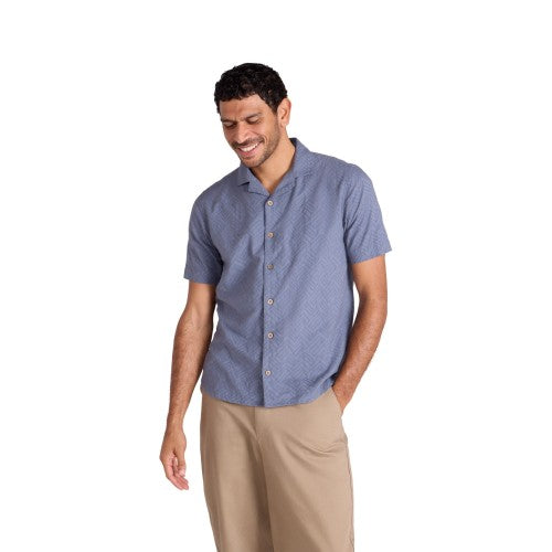 Front - Mountain Warehouse Mens Fiji Textured Shirt