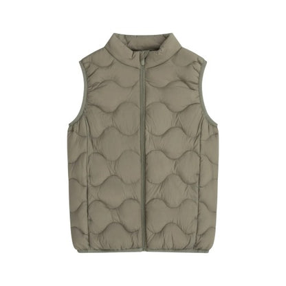 Front - Animal Childrens/Kids Quilted Water Resistant Sleeveless Gilet