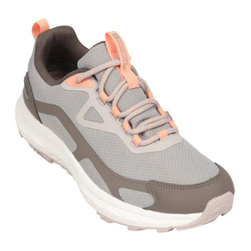 Front - Mountain Warehouse Womens/Ladies Magnitude Outdoor Waterproof Walking Trainers