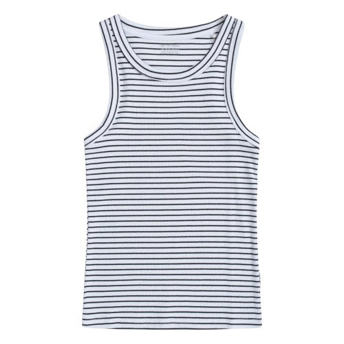 Front - Animal Womens/Ladies Ribbed Tank Top