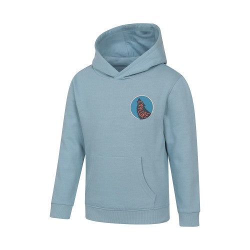Front - Mountain Warehouse Childrens/Kids Howling Wolf Hoodie