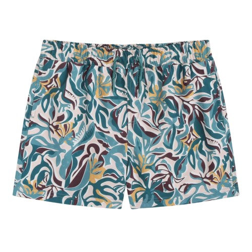 Front - Animal Childrens/Kids Jed Abstract Floral Boardshorts
