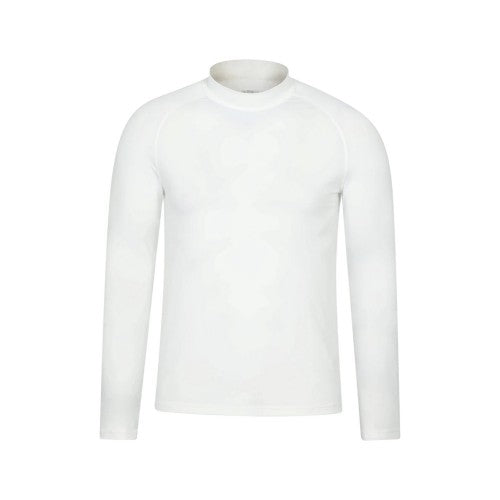 Front - Mountain Warehouse Mens Plain Long-Sleeved Rash Top