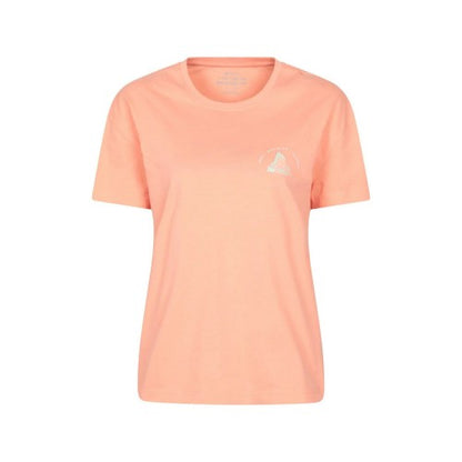 Front - Mountain Warehouse Womens/Ladies Techy Mountain Relaxed Fit T-Shirt
