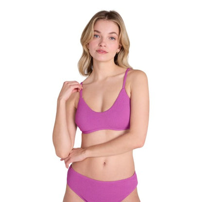 Front - Animal Womens/Ladies Skye Plain Bikini Top